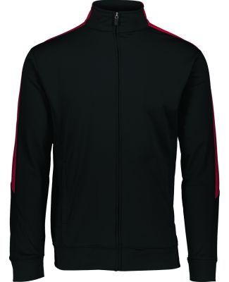 Augusta Sportswear 4396 Youth Medalist Jacket 2.0 in Black/ red