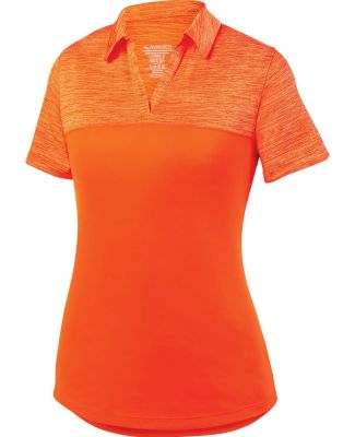 Augusta Sportswear 5413 Women's Shadow Tonal Heath in Orange