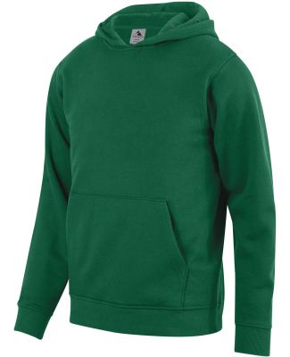 Augusta Sportswear 5415 Youth 60/40 Fleece Hoodie in Dark green