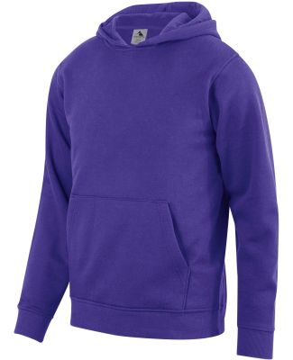Augusta Sportswear 5415 Youth 60/40 Fleece Hoodie in Purple