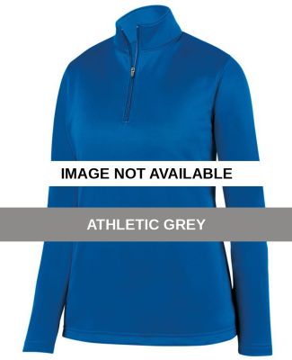 Augusta Sportswear 5509 Women's Wicking Fleece Qua Athletic Grey
