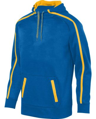 Augusta Sportswear 5554 Stoked Tonal Heather Hoodi in Royal/ gold