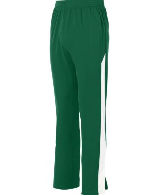Augusta Sportswear 7761 Youth Medalist Pant 2.0 in Dark green/ white