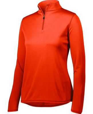 Augusta Sportswear 2787 Women's Attain Quarter-Zip in Orange