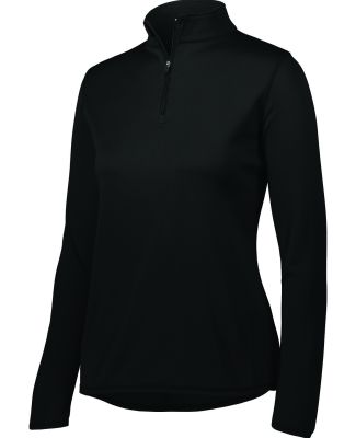 Augusta Sportswear 2787 Women's Attain Quarter-Zip in Black