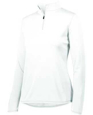 Augusta Sportswear 2787 Women's Attain Quarter-Zip in White