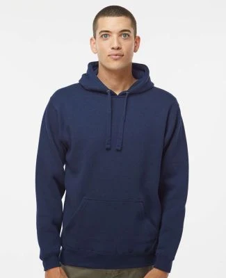 J America 8824 Premium Hooded Sweatshirt in True navy