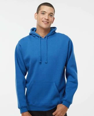 J America 8824 Premium Hooded Sweatshirt in Royal