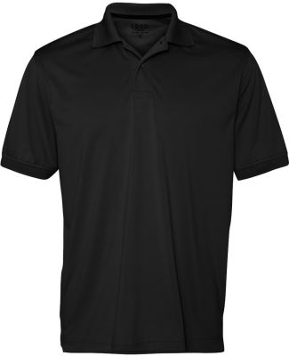 13Z0111/Men's Solid Polo in Black