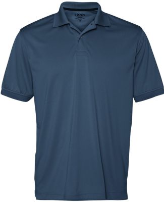 13Z0111/Men's Solid Polo in Navy