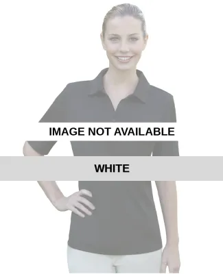 Izod 13Z0117 / Ladies' Solid Jersey Polo White
