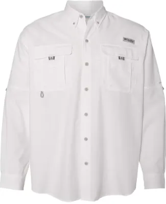 Columbia Sportswear 101162 Bahama™ II Long Sleev WHITE