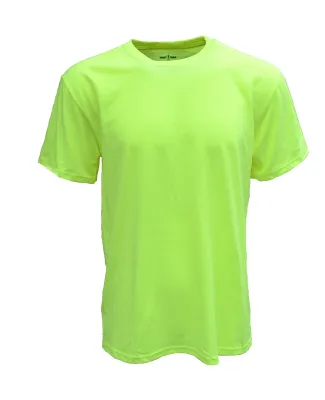 Bright Shield BS106 Adult Basic Tee SAFETY GREEN