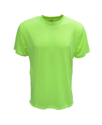 Bright Shield B109 Adult Performance Basic Tee SAFETY GREEN