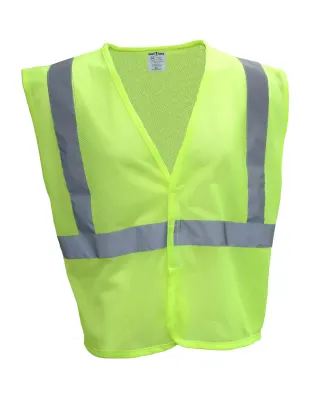 Bright Shield B809 Adult Mesh Vest SAFETY GREEN