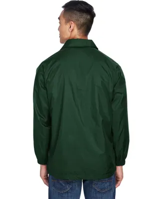 Harriton M775 Adult Nylon Staff Jacket DARK GREEN