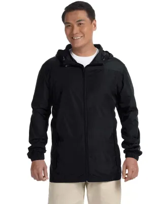 Harriton M765 Men's Essential Rainwear BLACK