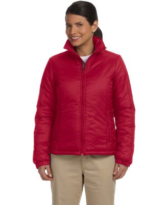 Harriton M797W Ladies' Essential Polyfill Jacket RED