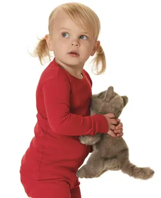 Rabbit Skins 201Z Toddler Baby Rib Long Sleeve Pajama Top Catalog