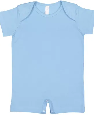 Rabbit Skins 4486 Infant Premium Jersey T-Romper LIGHT BLUE