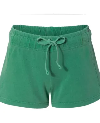 Comfort Colors 1537L Women's French Terry Shorts GRASS