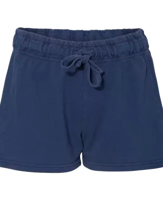 Comfort Colors 1537L Women's French Terry Shorts TRUE NAVY