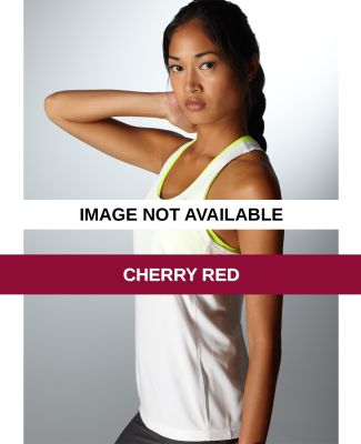 New Balance N9138L Ladies' Tempo Running Singlet CHERRY RED