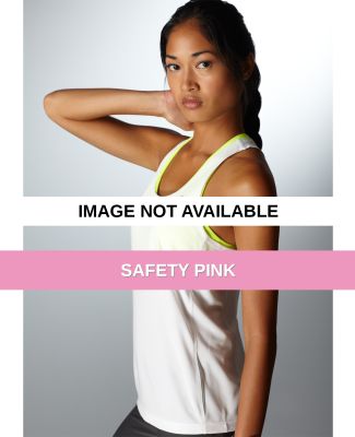 New Balance N9138L Ladies' Tempo Running Singlet SAFETY PINK