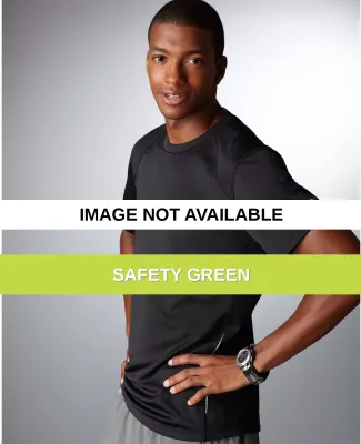 New Balance N9118 Men's Tempo Performance T-Shirt SAFETY GREEN