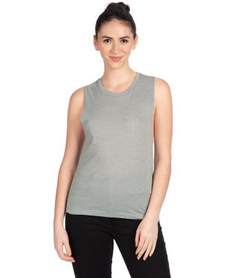 Next Level Apparel 5013 Women's Festival Muscle Ta in Heather grey