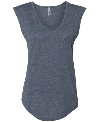 Next Level Apparel 5040 Women's Festival Sleeveles in Antique denim