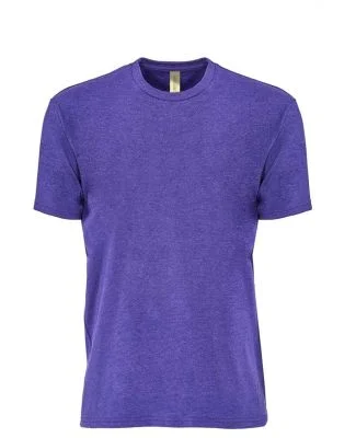 Next Level Apparel 4210 Unisex Eco Performance T-S in Heather sapphire
