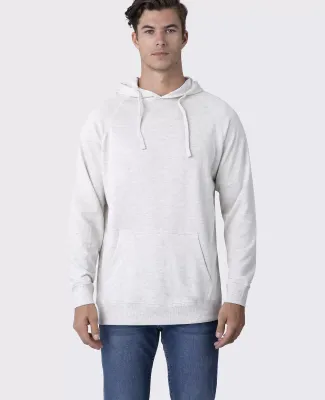 Cotton Heritage M2630 French Terry Pullover Hoodie Oatmeal Heather