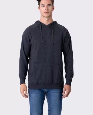 Cotton Heritage M2630 French Terry Pullover Hoodie Charcoal Heather