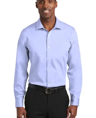Red House RH620   Slim Fit Pinpoint Oxford Non-Iro in Blue