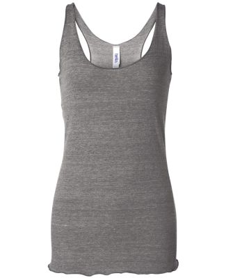 BELLA 8430 Womens Tri-blend Racerback Tank in Grey triblend
