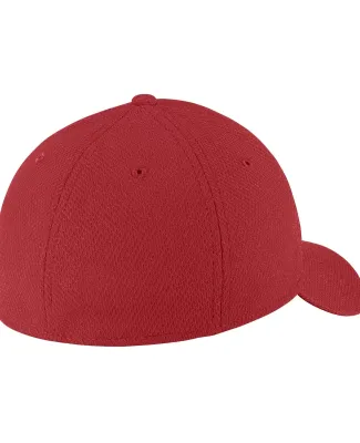 New Era NE1121   Diamond Era Stretch Cap in Crimson