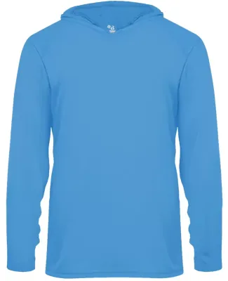 Badger Sportswear 2105 B-Core Long Sleeve Youth Ho in Columbia blue