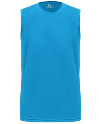 Badger Sportswear 2130 B-Core Sleeveless Youth Tee in Electric blue