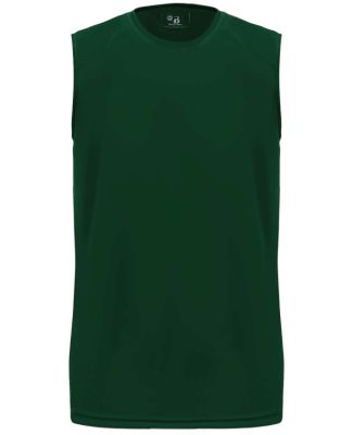 Badger Sportswear 2130 B-Core Sleeveless Youth Tee in Forest