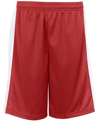 Badger Sportswear 2241 Pro Mesh Youth Challenger S Red/ White