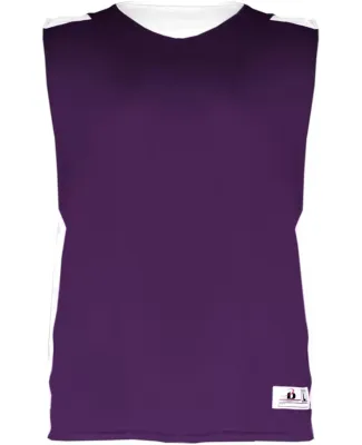 Badger Sportswear 2549 B-Core Youth B-Power Revers Purple/ White