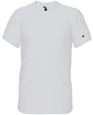 Badger Sportswear 4521 Battle Short Sleeve T-Shirt White