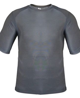 Badger Sportswear 4525 Battle Half Sleeve Tee Graphite