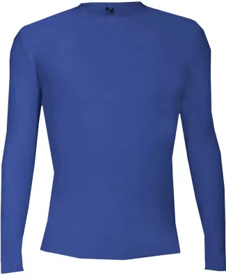 Badger Sportswear 4605 Pro-Compression Long Sleeve in Royal