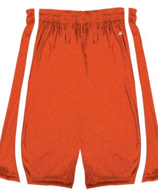 Badger Sportswear 7244 B-Core B-Slam Reversible Sh Burnt Orange/ White