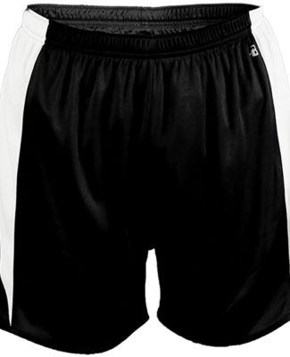 Badger Sportswear 7273 Stride Shorts Black/ White