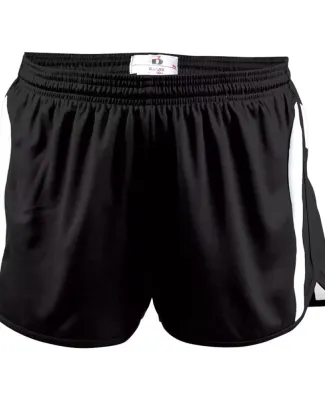 Badger Sportswear 7277 B-Core Women's Aero Shorts Black/ White