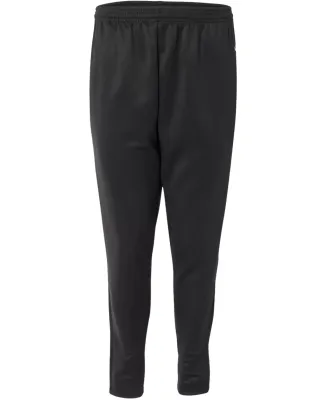 Badger Sportswear 1575 Unbrushed Poly Trainer Pant Black