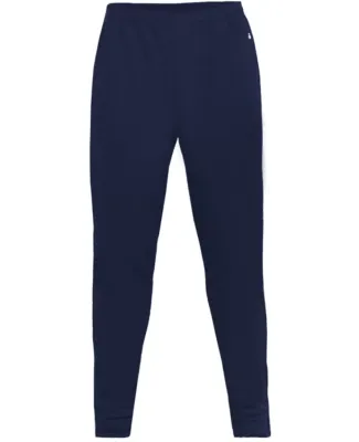 Badger Sportswear 1575 Unbrushed Poly Trainer Pant Navy